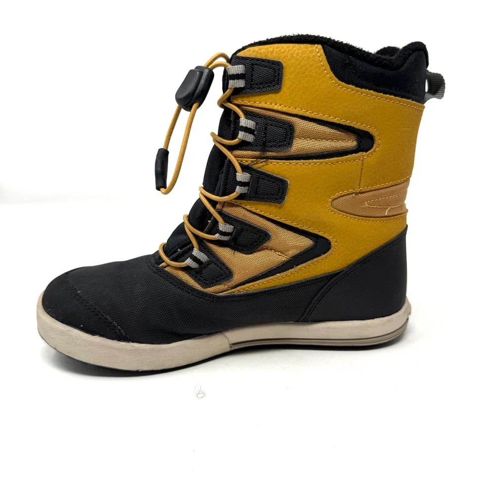 Merrell Kids Snow Ridge Waterproof Insulated Winter Boots Yellow‎ Black Size 3Y